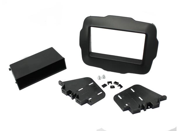 Connects2 Premium Monteringssett 2-DIN Jeep Renegade (2015 - 2020) "Full dybde"